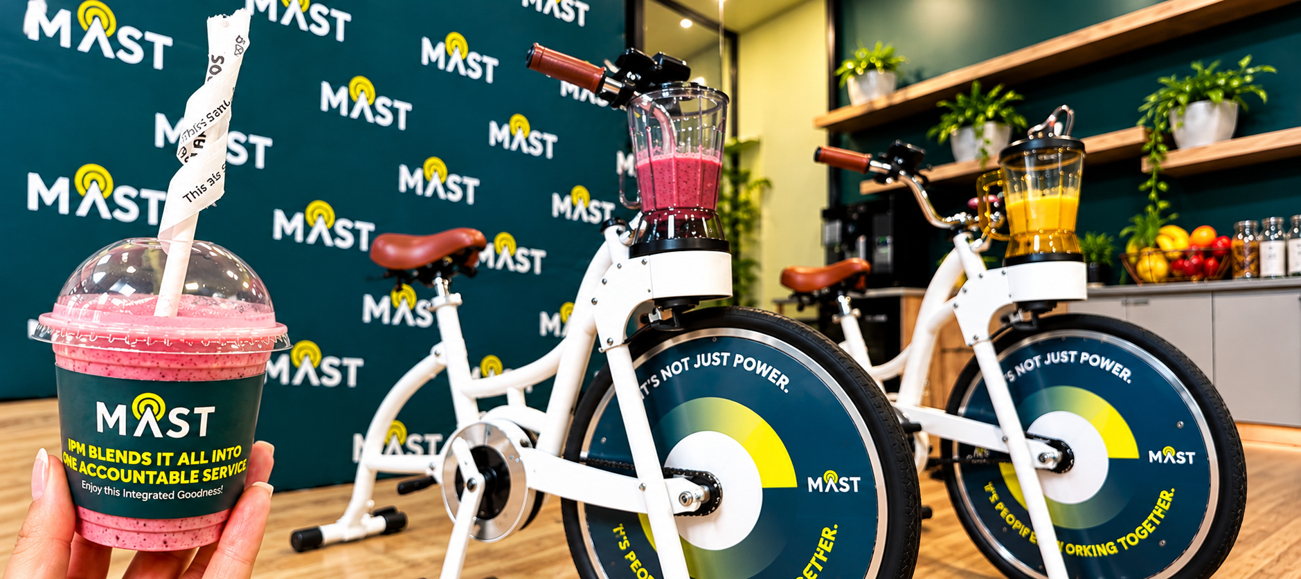 MAST Smoothie Bike Showcase