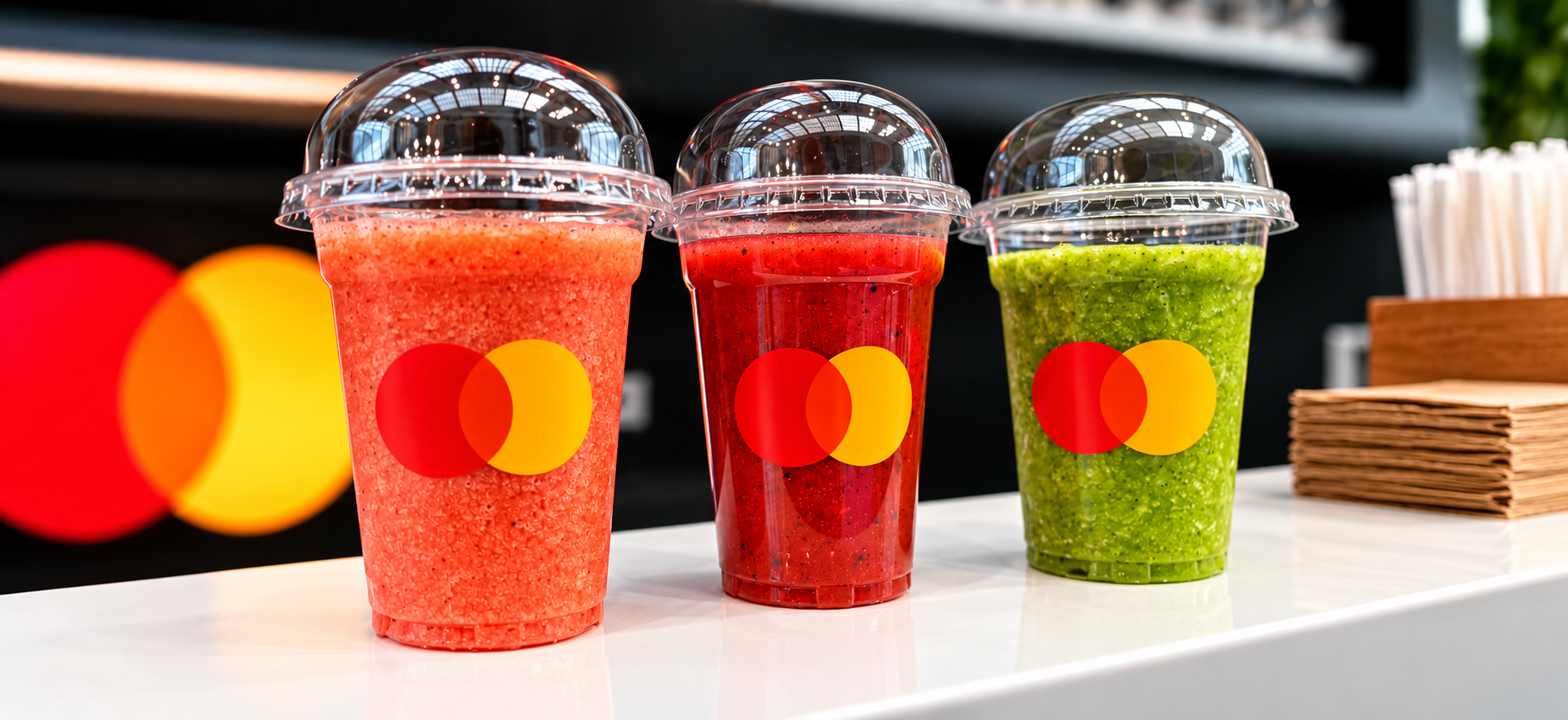 Trio of Branded Smoothies