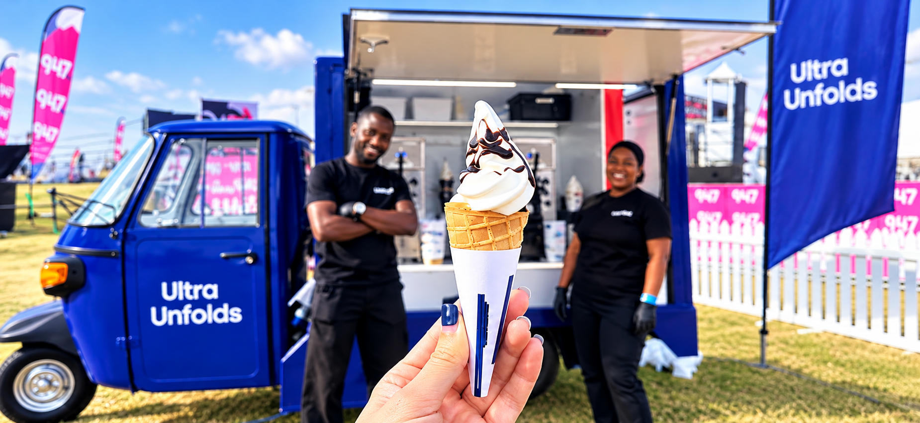 Ultra Unfolds Ice Cream Moment