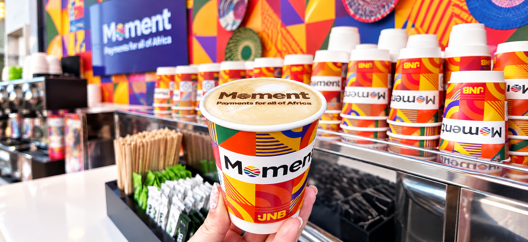 Vibrant Moment Coffee Station