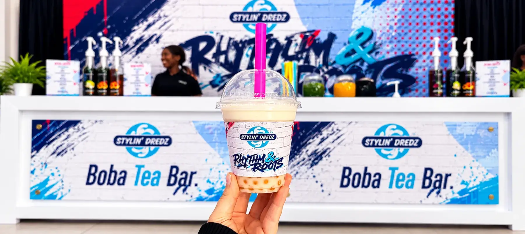 Vibrant Rhythm Roots Boba Bar