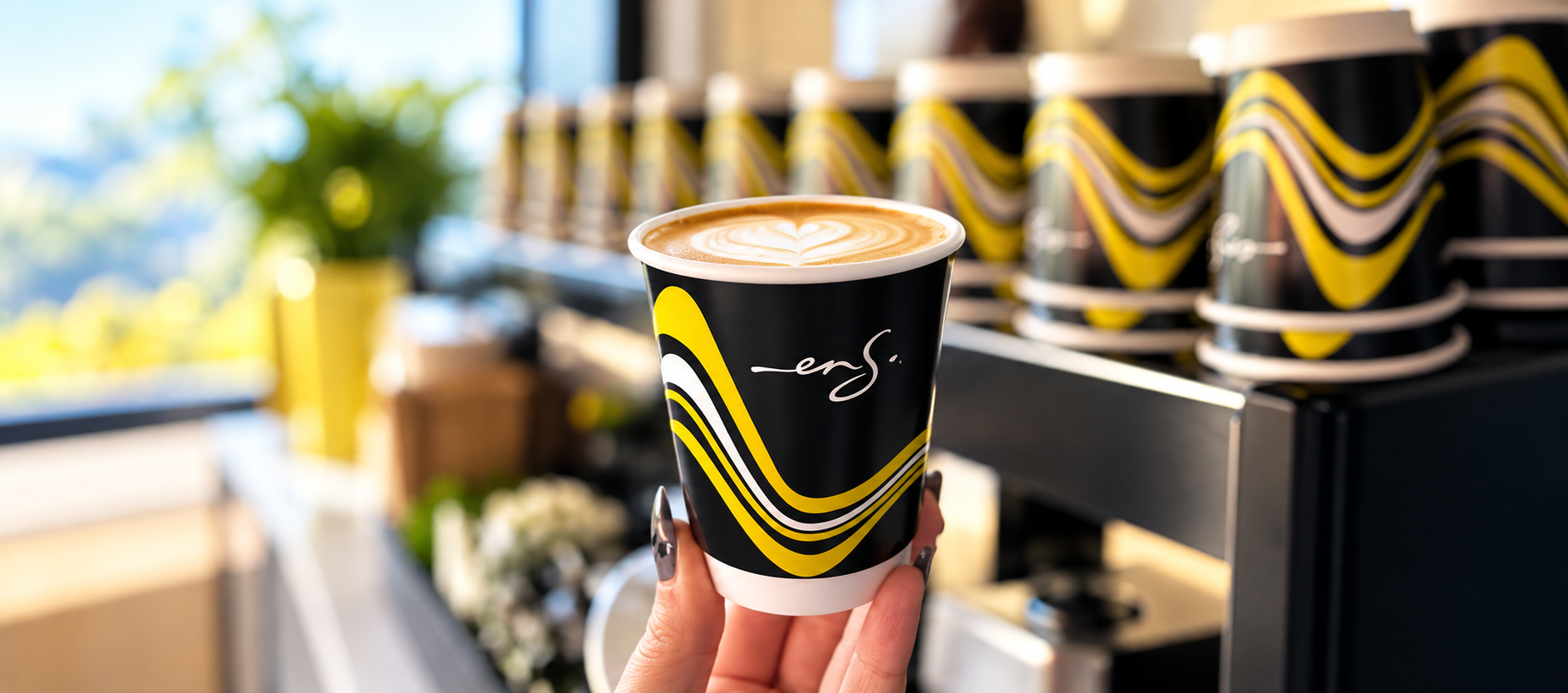 Artisan-Latte-in-a-Wavy-Cup