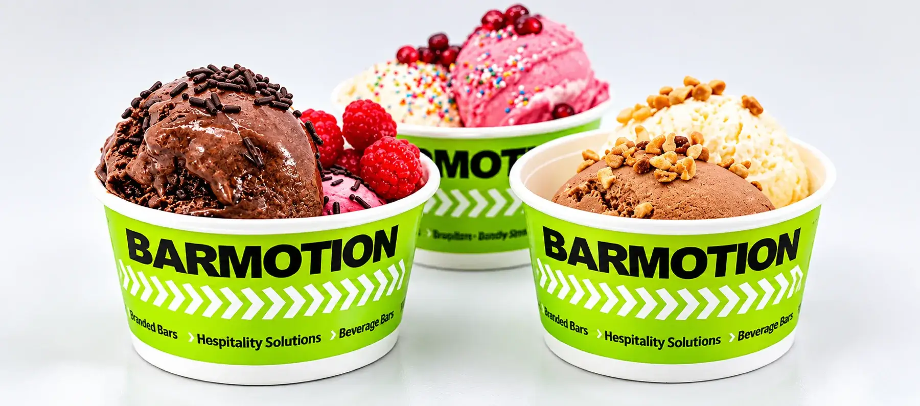 Vibrant Barmotion Ice Cream Trio