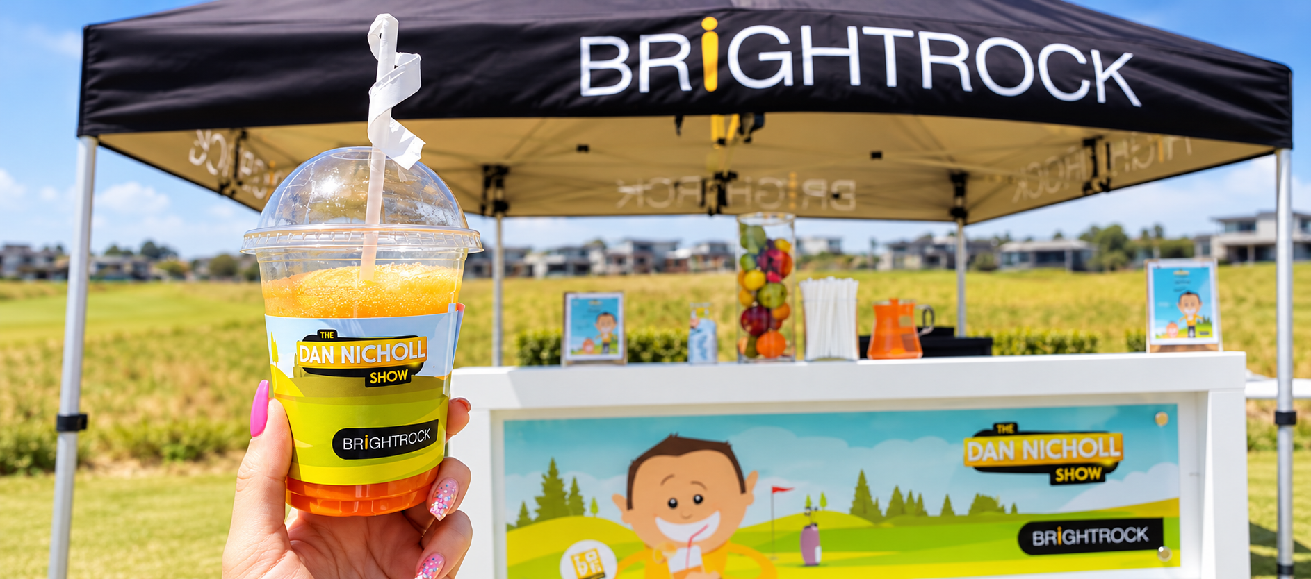 Brightrock Slush at Dan Nicholl Show