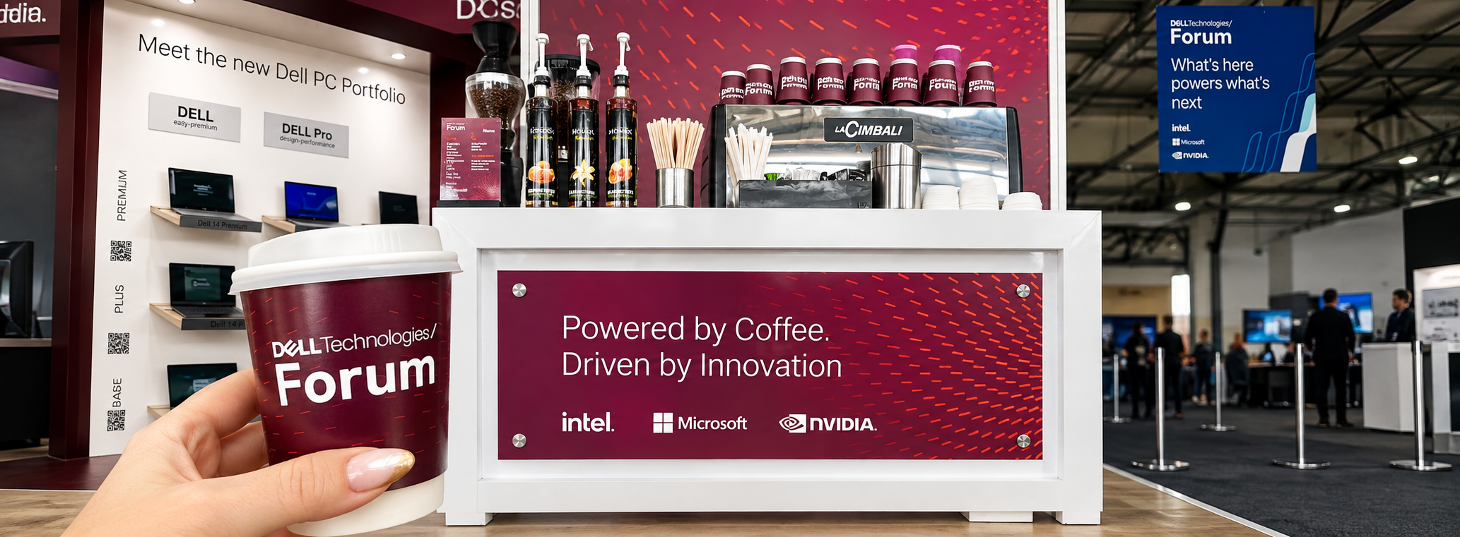 Coffee expo branded hospitality