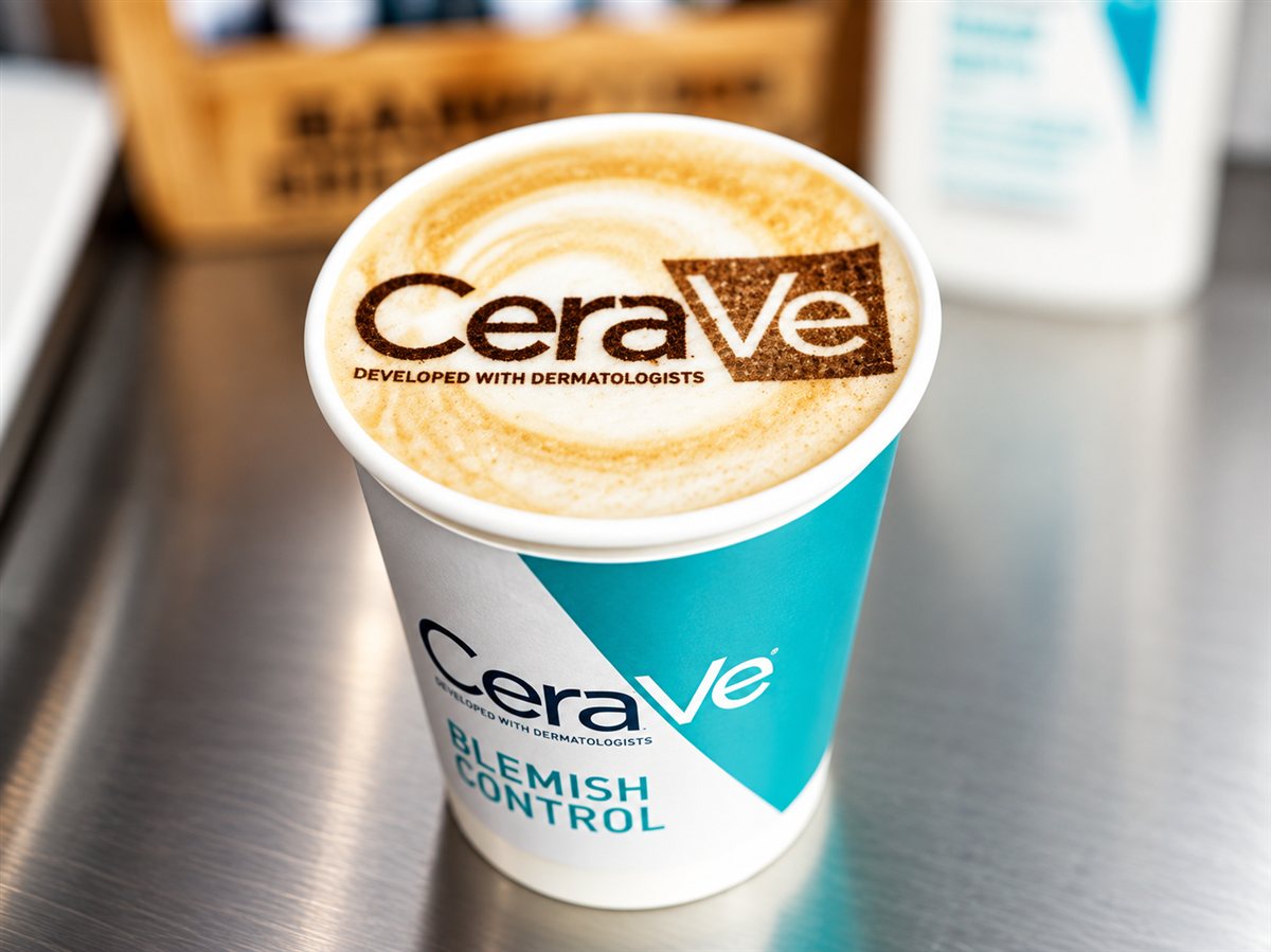 Speciality coffee branded coffee foam printing corporate event