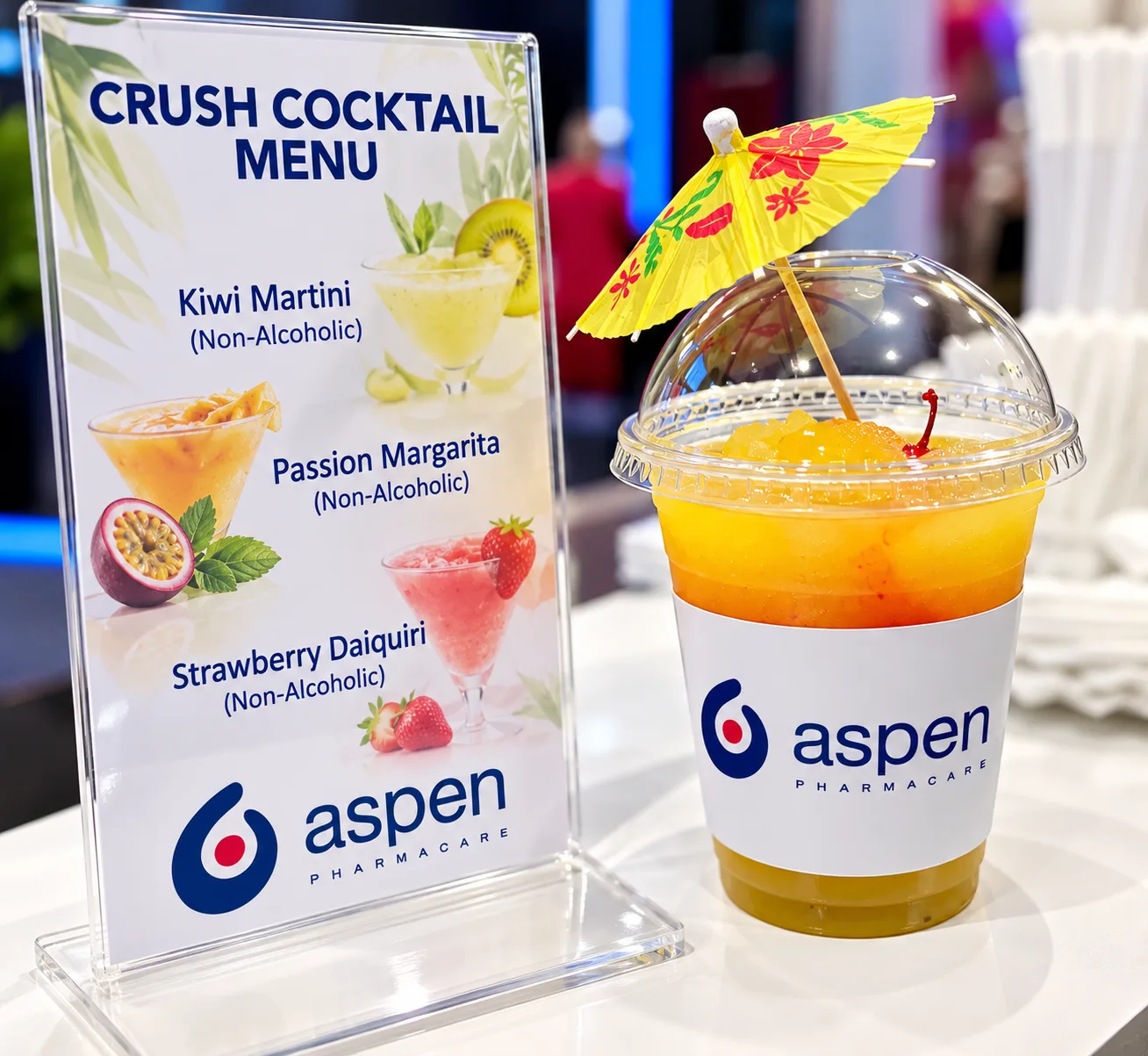 Aspen Tropical Cocktail Display