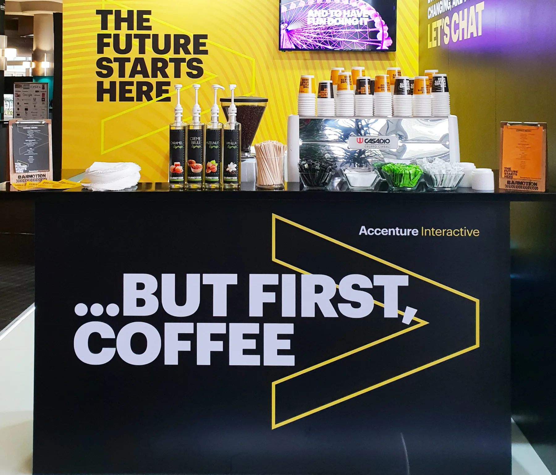 Barmotion Expo coffee bar