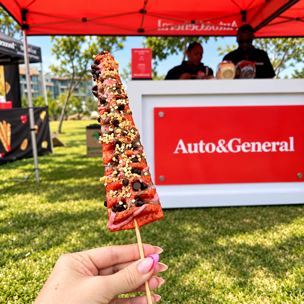Festival Dessert Skewer at Auto General Stand