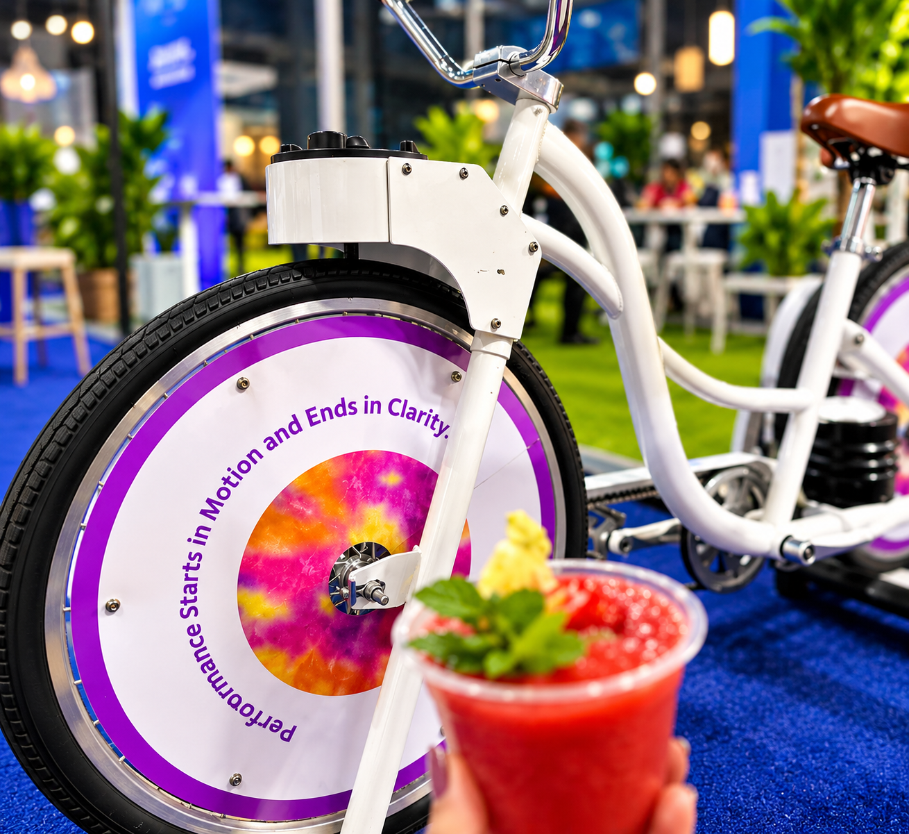 Bike blender smoothie crush cocktail