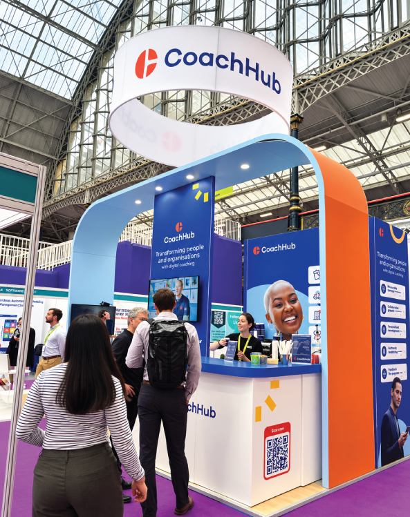 Coachhub exhibition stand event hospitality barmotion