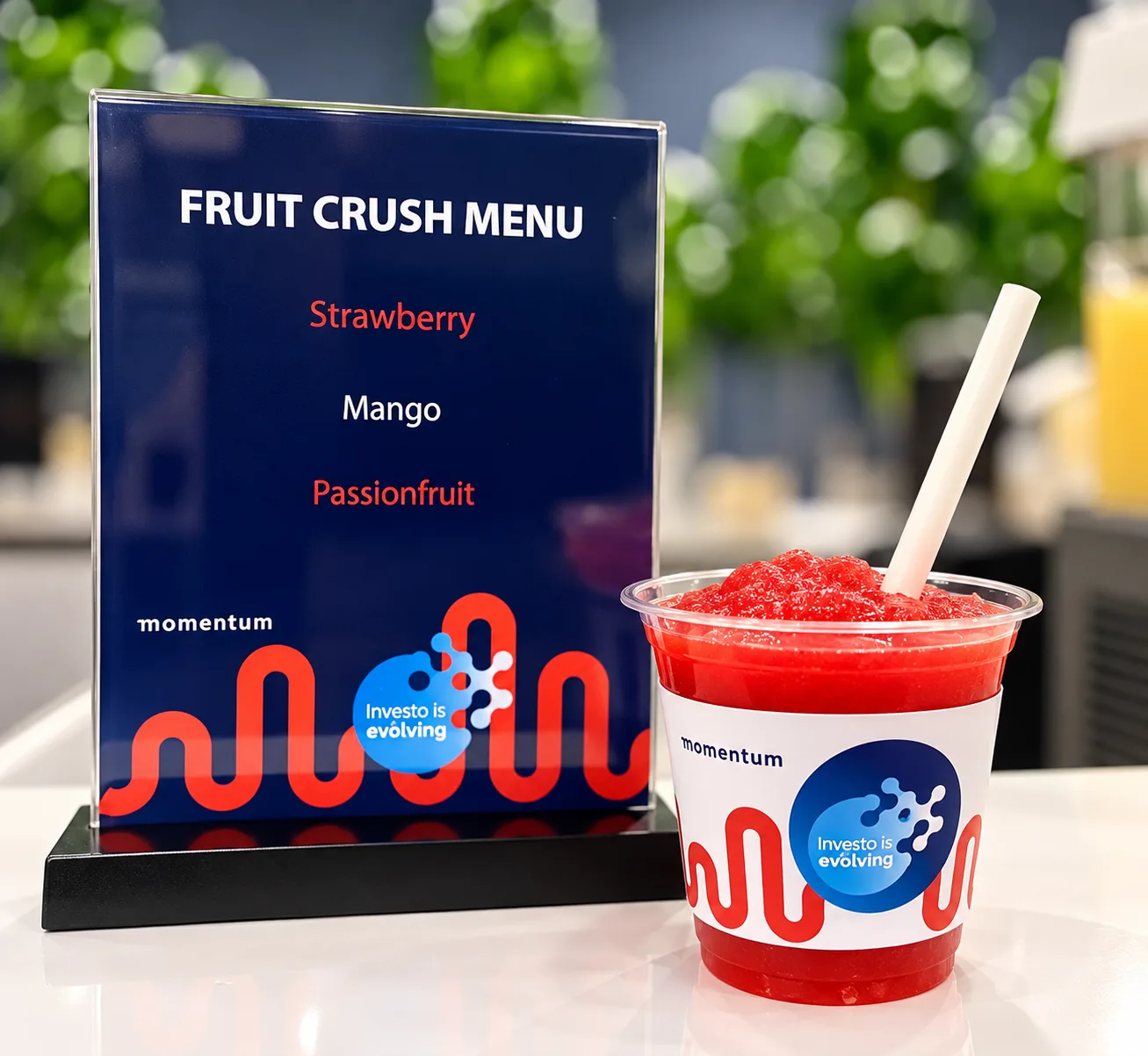 Crush slush momentum events branding