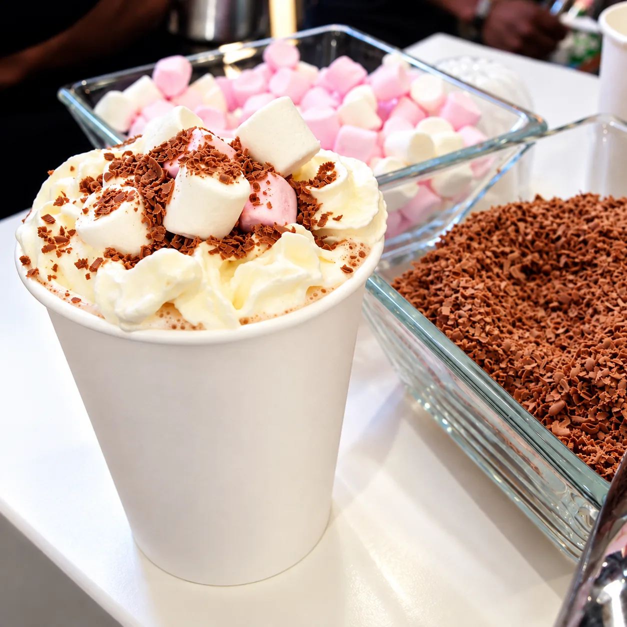 Hot chocolate marshmallow