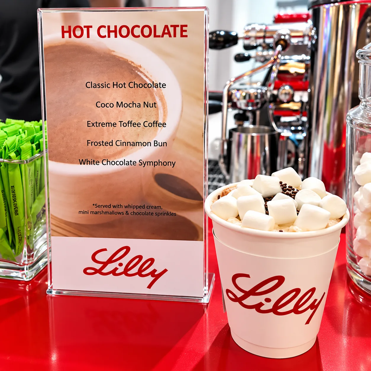 Hot chocolate pharma lily