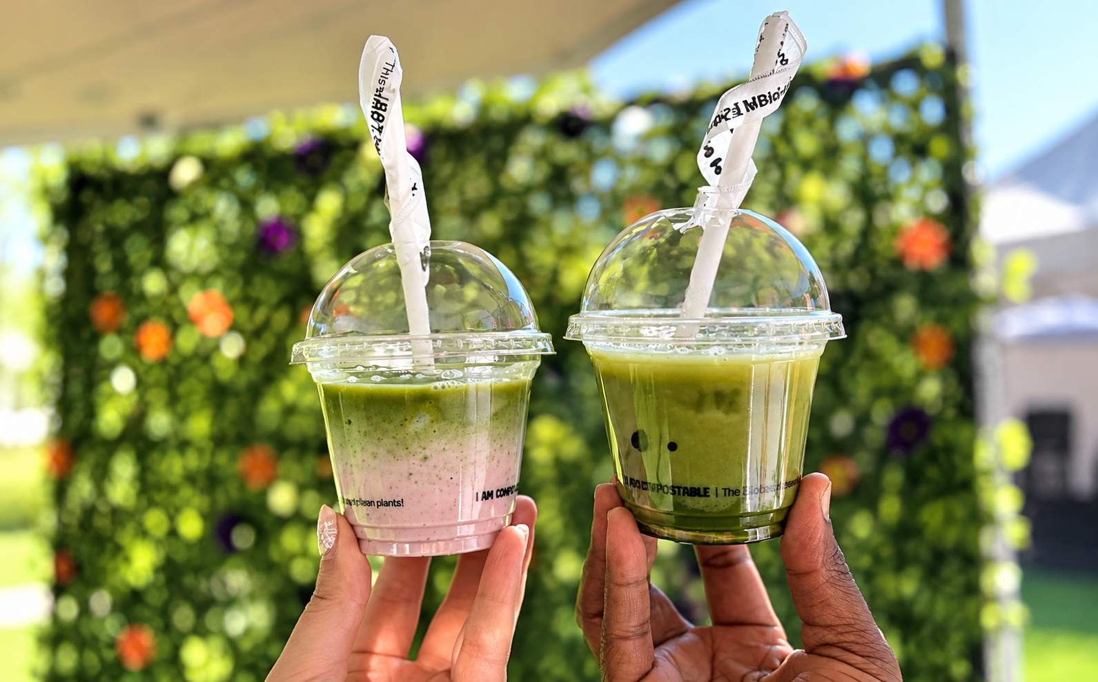 Matcha bar smoothie