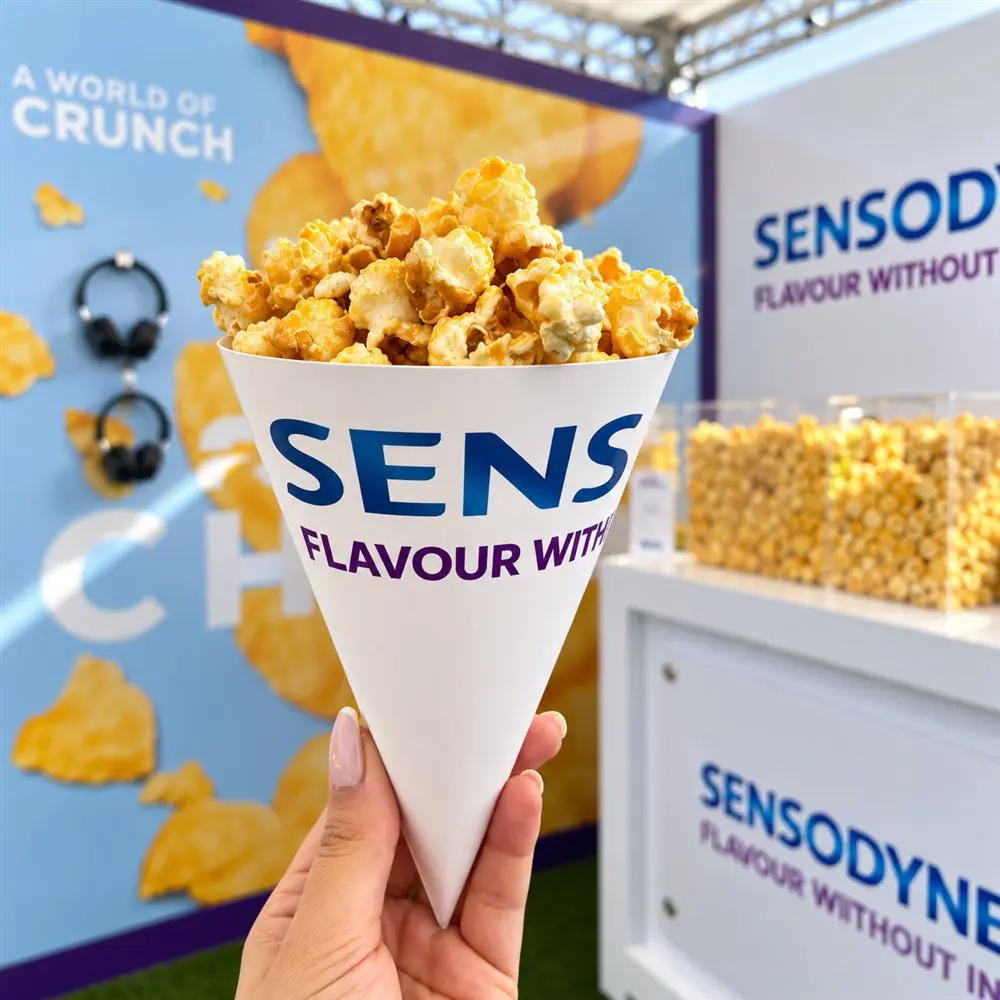 Popcorn afternoon event branded bar