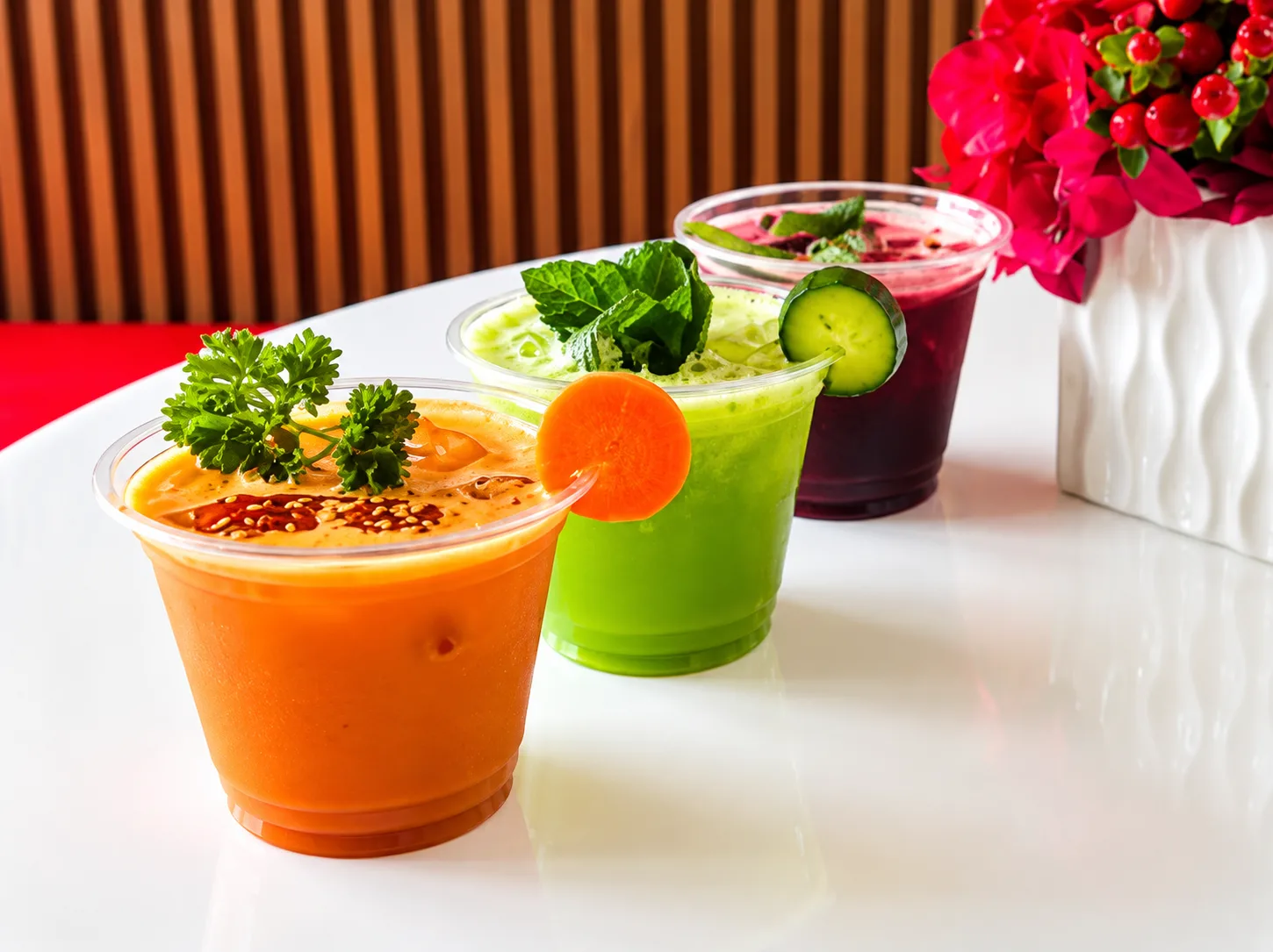 Raw juice activation wellness day