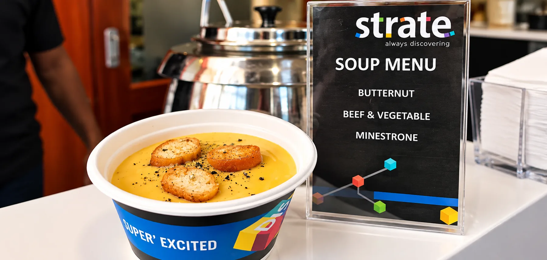 Soup branded bar mobile events