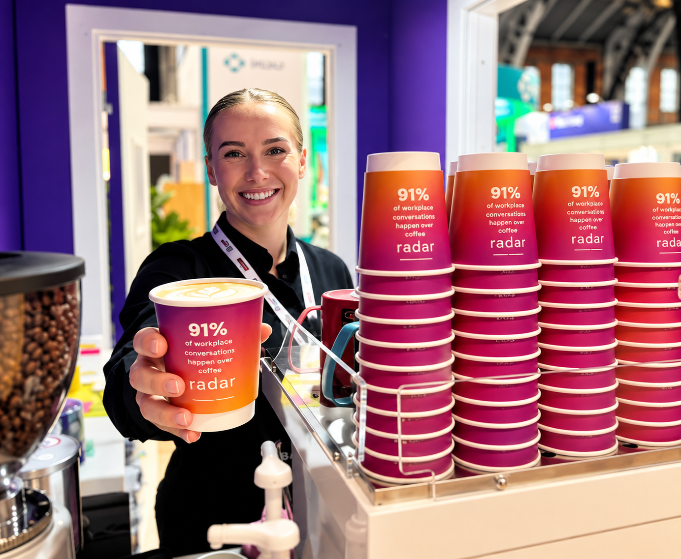 Working together hospitality coffee branding expos events marketing corporate